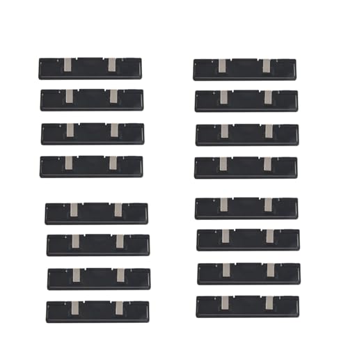 Huhudyy 16 Stücke Aluminium Kühlkörper Shim Spreader Kühler Kühlung für DDR RAM Speicher Desktop Speicher Radiator DDR2 DDR3 DDR4 von Huhudyy