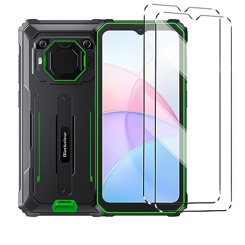 HuiYouMY 2Pcs Glas Compatible with Blackview BV6200/Blackview BV6200 Pro/Blackview BV6200 Plus Folie, stoßfest Compatible with Blackview BV6200 schutzfolie schutzglas Folie Clear von HuiYouMY
