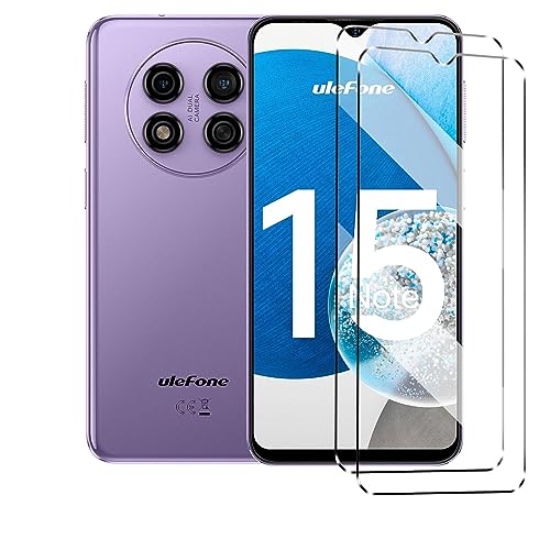 HuiYouMY 2Pcs Glas Compatible with Ulefone Note 15 Folie, stoßfest Compatible with Ulefone Note 15 schutzfolie schutzglas Folie Clear HuiYouMY 2Pcs Glas Compatible with Ulefone Note 15 Folie, stoßfest Compatible with Ulefone Note 15 schutzfolie schutzglas Folie Clear von HuiYouMY