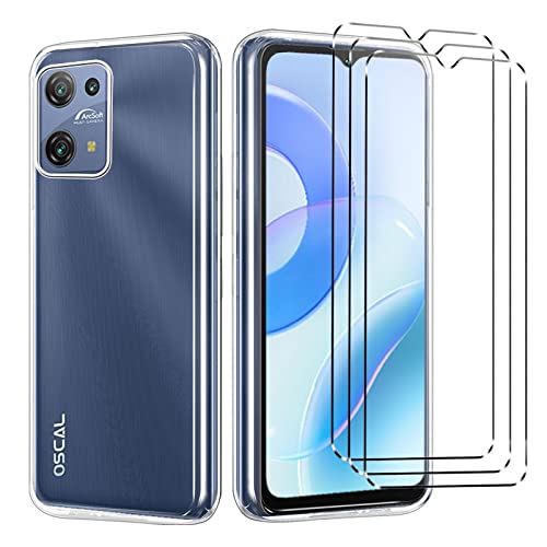 HuiYouMY [3+1 hülle und 3Pcs Glas für OSCAL C30 Pro/OSCAL C30, hülle silikon hülle stoßfest OSCAL C30 Pro/OSCAL C30 schutzhülle schutzfolie Folie handyhülle silikon HuiYouMY [3+1 hülle und 3Pcs Glas für OSCAL C30 Pro/OSCAL C30, hülle silikon hülle stoßfest OSCAL C30 Pro/OSCAL C30 schutzhülle schutzfolie Folie handyhülle silikon von HuiYouMY