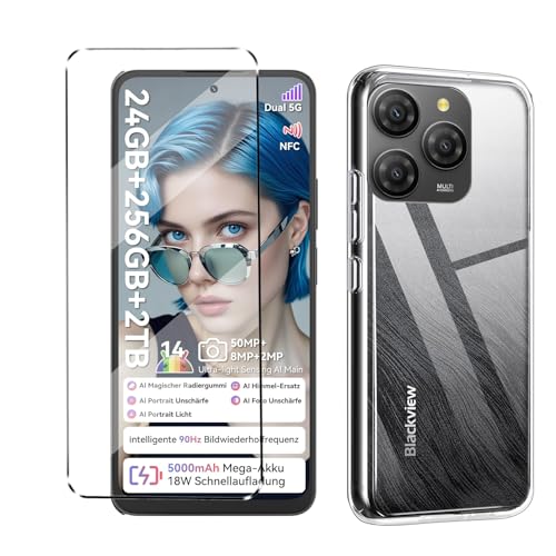 HuiYouMY hülle und Glas 1Pcs Compatible with Blackview Shark 9 Folie, hülle silikon stoßfest Compatible with Blackview Shark 9 schutzhülle schutzfolie schutzglas Folie handyhülle Clear HuiYouMY hülle und Glas 1Pcs Compatible with Blackview Shark 9 Folie, hülle silikon stoßfest Compatible with Blackview Shark 9 schutzhülle schutzfolie schutzglas Folie handyhülle Clear von HuiYouMY