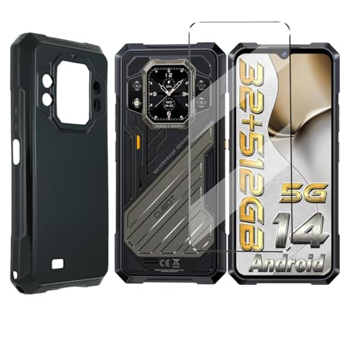 HuiYouMY hülle mit Glas 1Pcs Compatible with CUBOT Kingkong X 2024 Folie, hülle silikon stoßfest Compatible with CUBOT Kingkong X 2024 schutzhülle schutzfolie schutzglas Folie handyhülle Black HuiYouMY hülle mit Glas 1Pcs Compatible with CUBOT Kingkong X 2024 Folie, hülle silikon stoßfest Compatible with CUBOT Kingkong X 2024 schutzhülle schutzfolie schutzglas Folie handyhülle Black von HuiYouMY