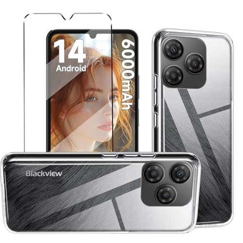 hülle und Glas 1Pcs Compatible with Blackview Wave 8C / Blackview Wave 8 / Oscal Flat 2 / Oscal Flat 2C Folie, hülle silikon stoßfest Flat 2C schutzhülle schutzfolie schutzglas Folie handyhülle -Clear hülle und Glas 1Pcs Compatible with Blackview Wave 8C / Blackview Wave 8 / Oscal Flat 2 / Oscal Flat 2C Folie, hülle silikon stoßfest Flat 2C schutzhülle schutzfolie schutzglas Folie handyhülle -Clear von HuiYouMY