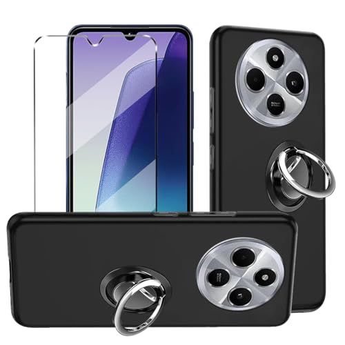 HuiYouMY hülle und Glas 1Pcs Compatible with Xiaomi Redmi 14C Folie,mit Ring,hülle silikon stoßfest Compatible with Xiaomi Redmi 14C schutzhülle schutzfolie schutzglas Folie handyhülle Black HuiYouMY hülle und Glas 1Pcs Compatible with Xiaomi Redmi 14C Folie,mit Ring,hülle silikon stoßfest Compatible with Xiaomi Redmi 14C schutzhülle schutzfolie schutzglas Folie handyhülle Black von HuiYouMY