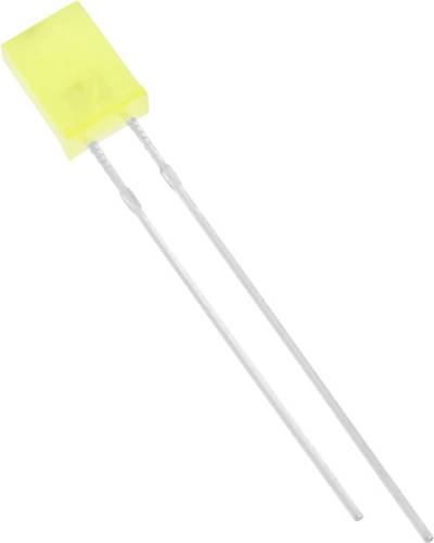 HuiYuan 2504Y1D-KHA-B LED bedrahtet Gelb Rechteckig 2 x 5mm 150 mcd 120° 20mA HuiYuan 2504Y1D-KHA-B LED bedrahtet Gelb Rechteckig 2 x 5mm 150 mcd 120° 20mA von HuiYuan