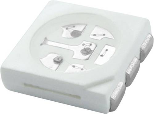 HuiYuan SMD-LED 5050 Blau 3000 mcd 120° 20mA 3.4V von HuiYuan