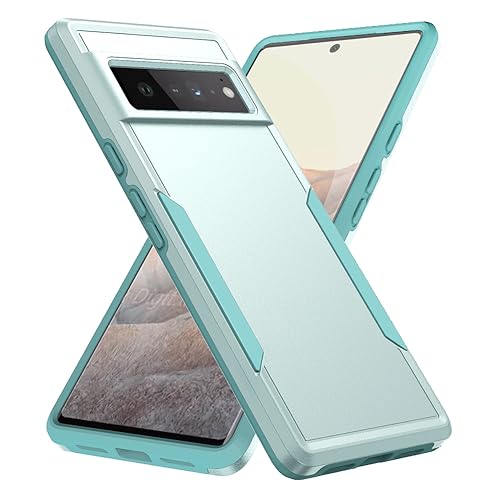 Huisyia Kompatibel mit Google Pixel 8 Pro Handyhülle, TPU + PC Hochleistungsschutz Stoßfeste Hülle für Google Pixel 8 Pro, Grün von Huisyia
