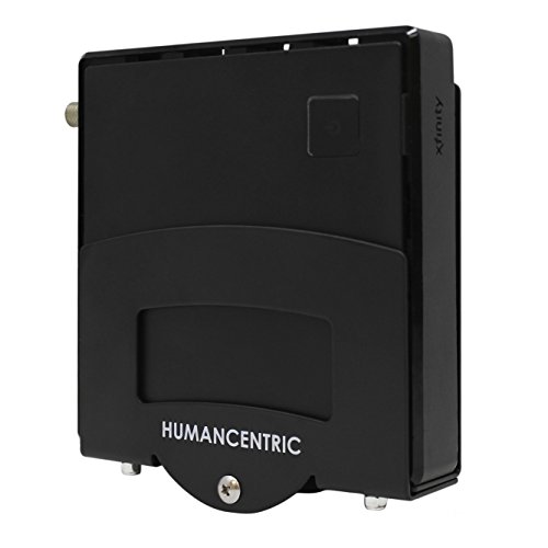 HumanCentric Verstellbare Wandhalterung für kleine Geräte (schmal), DVD-Player, Kabelboxen, Streaming-Mediengeräte von HumanCentric