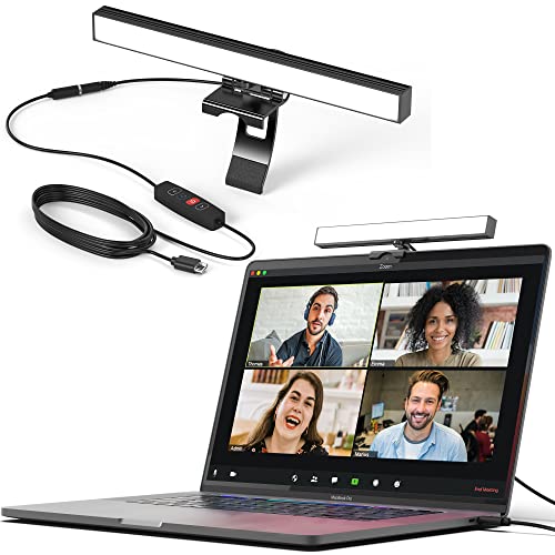 HumanCentric Videokonferenzbeleuchtung – Webcam-Licht für Streaming, LED-Monitor- und Laptop-Licht für Videokonferenzen, Zoom-Beleuchtung für Computer, ersetzt Ringlicht für Zoom-Meetings, Einzelset von HumanCentric