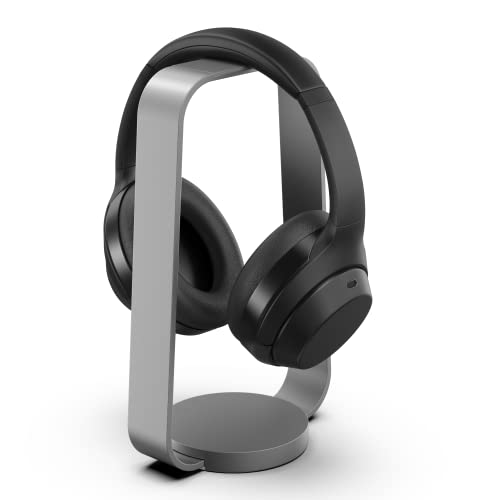 humancentric Kopfhörer-Ständer, Headset-Halter, beschwerter Aluminium-Kopfhörerhalter, Schreibtisch-Kopfhörer-Aufhänger für Headsets, funktioniert mit den meisten Kopfhörer-Marken und -größen von HumanCentric