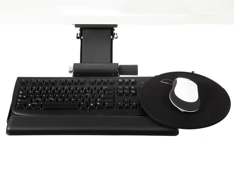 Humanscale 6G Untertisch-Tastaturhalterung schwarz von Humanscale