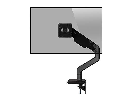 Humanscale M10 Monitor Tischhalterung Klemme, schräg, schwarz von Humanscale