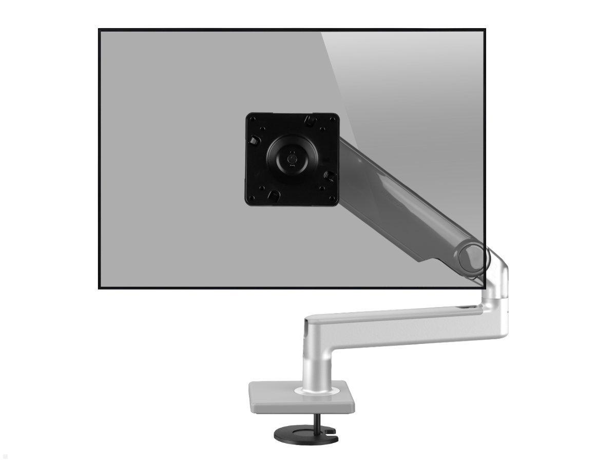 Humanscale M2.1 Monitor Tischhalterung Durchschraub gerade, silber von Humanscale