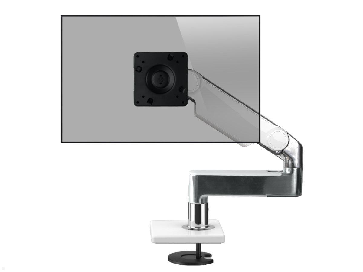 Humanscale M8.1 Monitor Tischhalterung Durchschraub gerade, wei? von Humanscale