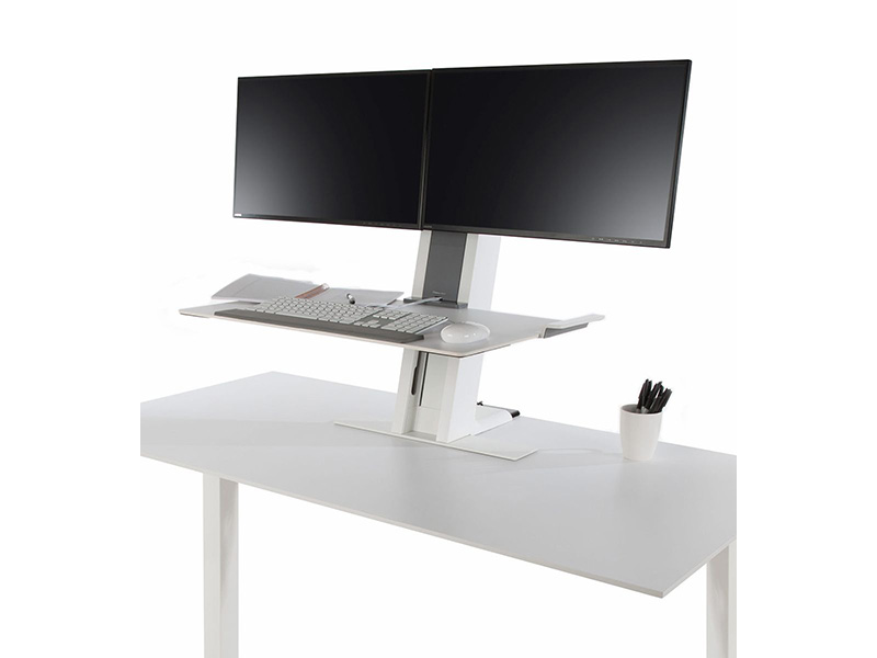 Humanscale QuickStand QSBC30 Monitorst?nder f?r 2 Monitore, schwarz von Humanscale