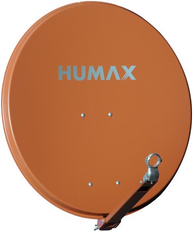 75 PRO Alu Satelliten-Reflektor ziegelrot von Humax
