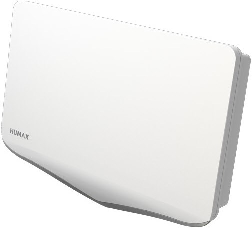 Flat H40D Single Flachantenne hellgrau von Humax