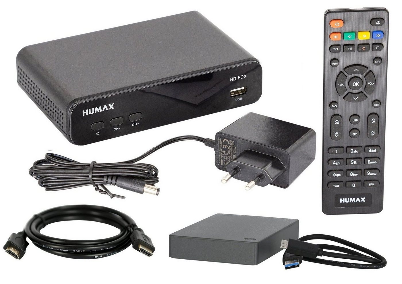 Humax Humax Digital HD Fox Sat Receiver HD - digitaler HD Satellitenreceiver Satellitenreceiver von Humax