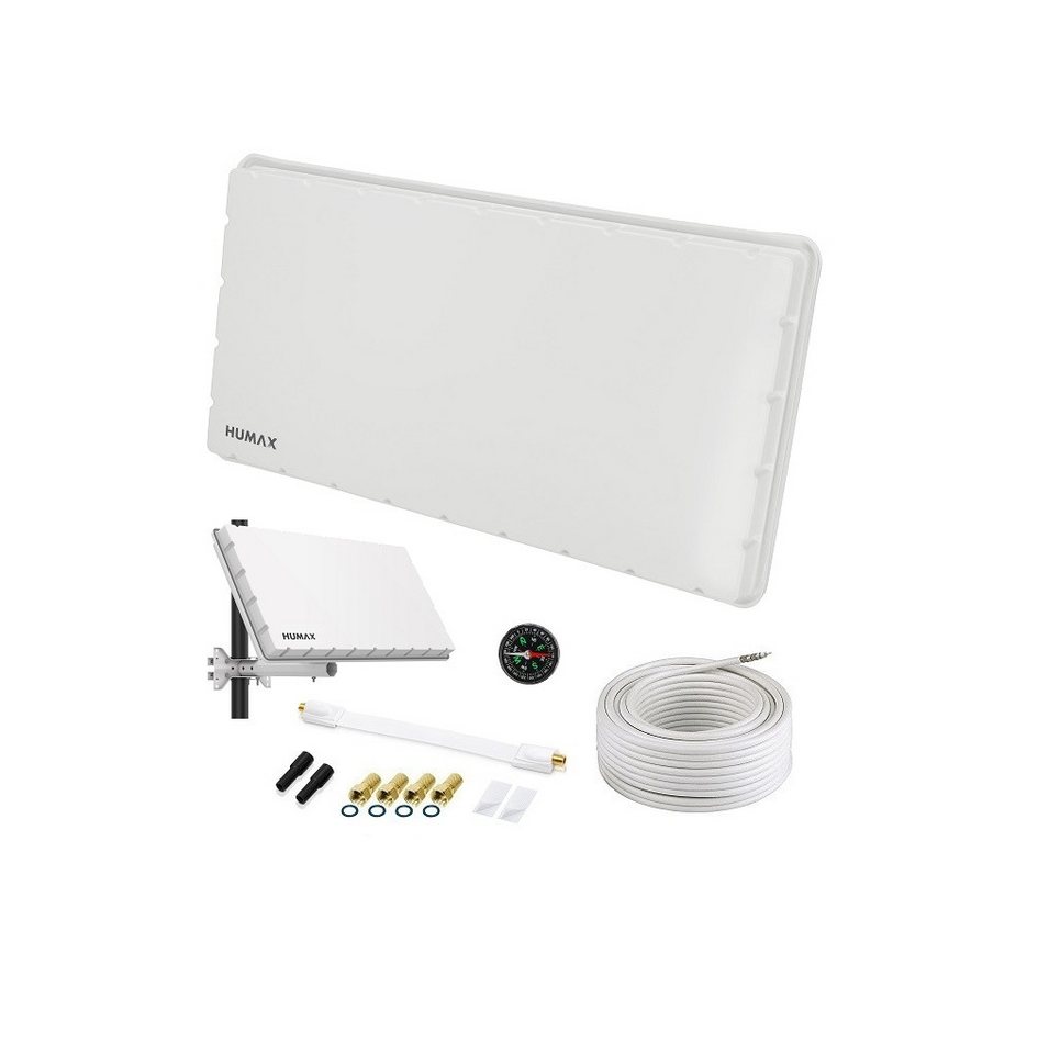 Humax Humax Single Flat Sat Flachantenne H39D SET Satelliten-Flachantenne Flachantenne Humax Humax Single Flat Sat Flachantenne H39D SET Satelliten-Flachantenne Flachantenne von Humax