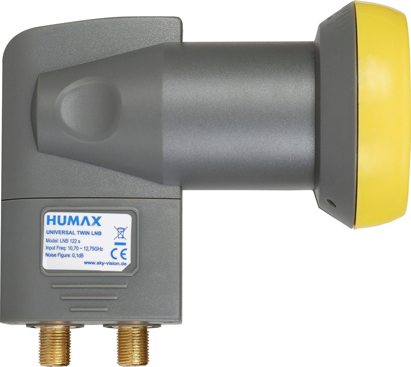 Humax LNB 122s Gold Twin Universal LNB SAT-Antenne von Humax