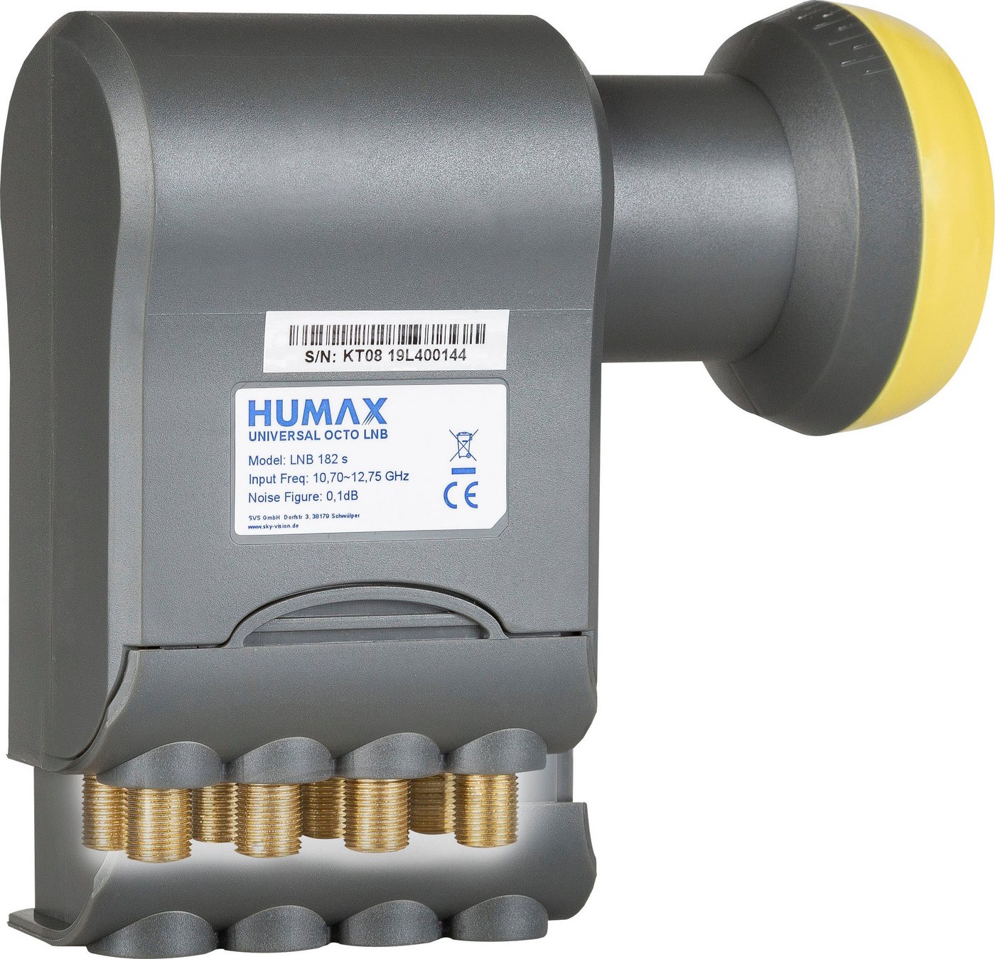 Humax LNB 182s Gold Octo Universal LNB SAT-Antenne Humax LNB 182s Gold Octo Universal LNB SAT-Antenne von Humax
