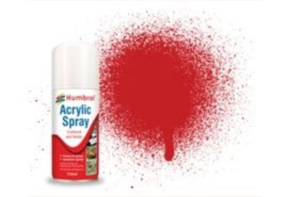 Humbrol Acryl-Spray  220 - Italian-rot glänzend, 150 ml von Humbrol