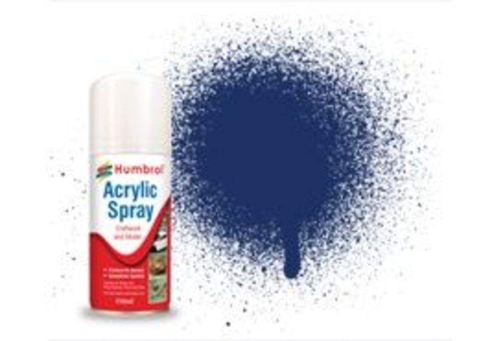 Humbrol Acryl-Spray Mitternachts-Blau glänzend 150 ml von Humbrol