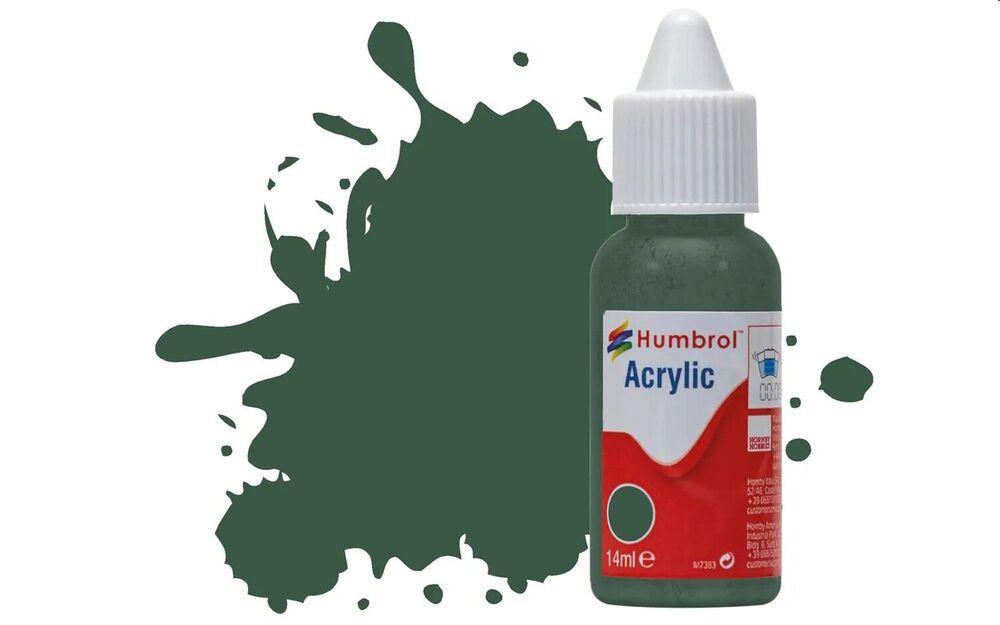 No 116 US Dark Green Matt - Acrylic - 14 ml von Humbrol