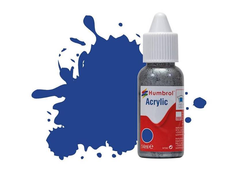 No 25 Blue - Matt - Acrylic - 14 ml von Humbrol