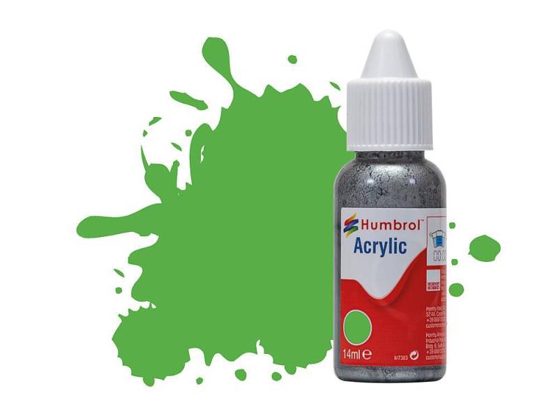 No 37 Bright Green Matt  - Acrylic - 14 ml von Humbrol