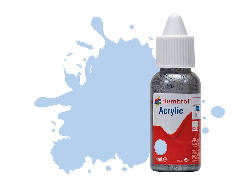 No 44 Pastel Blue Matt  - Acrylic - 14 ml von Humbrol