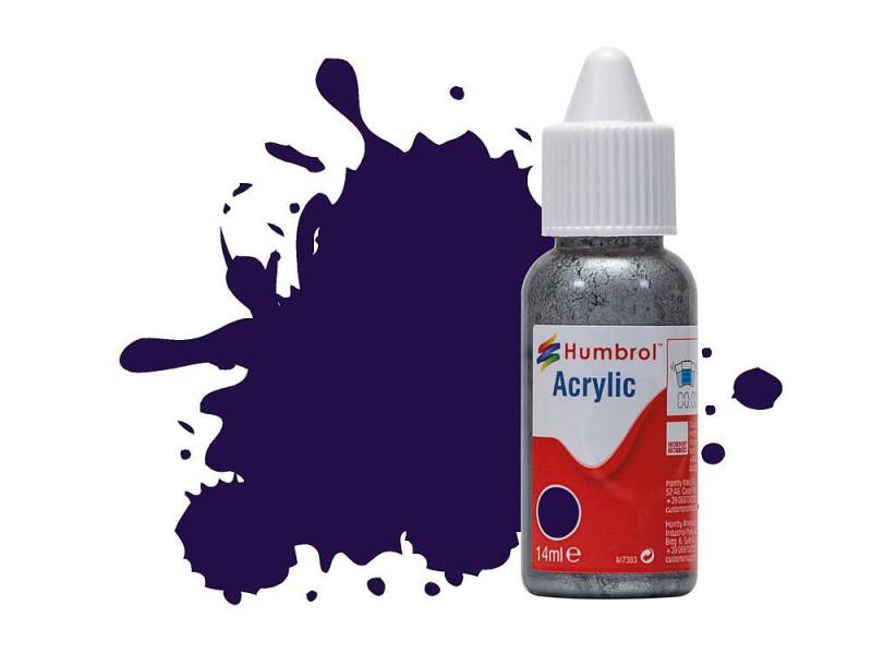No 68 Purple - Gloss - Acrylic - 14 ml von Humbrol