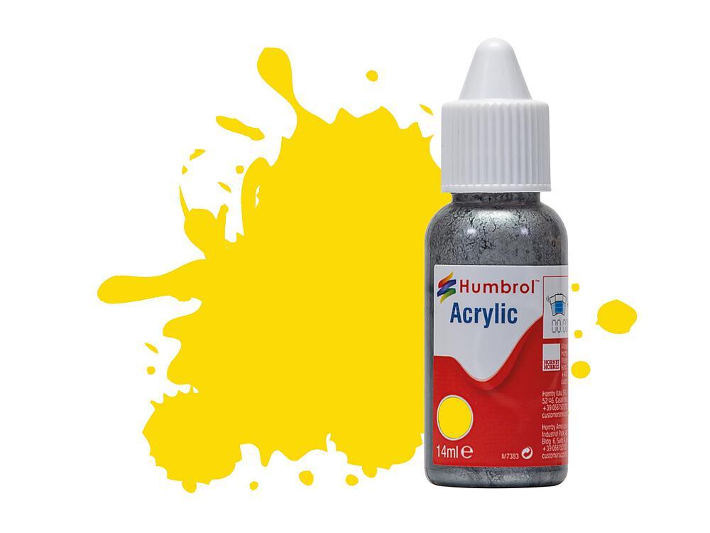 No 69 Yellow - Gloss - Acrylic - 14 ml von Humbrol