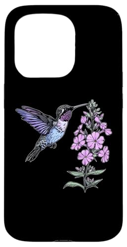 Hülle für iPhone 15 Pro Blumenkolibri, Vogelbeobachtung, Phlox, Blumenmädchen, Pflanze, Mutter Hülle für iPhone 15 Pro Blumenkolibri, Vogelbeobachtung, Phlox, Blumenmädchen, Pflanze, Mutter von Hummingbird Bird Watching Apparel
