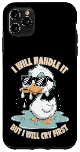 Lustige Ente Weint Sarkastisch Tier Hülle für iPhone 11 Pro Max Lustige Ente Weint Sarkastisch Tier Hülle für iPhone 11 Pro Max von Humor Geschenk Emotional Frauen Männer