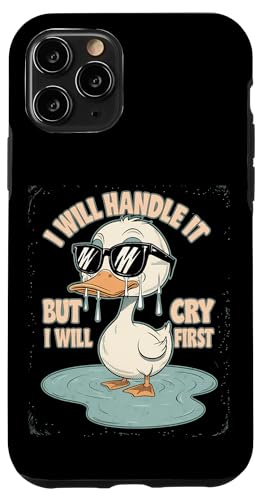 Lustige Ente Weint Sarkastisch Tier Hülle für iPhone 11 Pro Lustige Ente Weint Sarkastisch Tier Hülle für iPhone 11 Pro von Humor Geschenk Emotional Frauen Männer