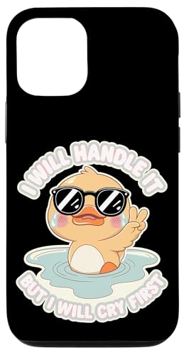 Lustige Ente Weint Sarkastisch Tier Hülle für iPhone 12/12 Pro Lustige Ente Weint Sarkastisch Tier Hülle für iPhone 12/12 Pro von Humor Geschenk Emotional Frauen Männer