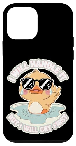 Lustige Ente Weint Sarkastisch Tier Hülle für iPhone 12 mini Lustige Ente Weint Sarkastisch Tier Hülle für iPhone 12 mini von Humor Geschenk Emotional Frauen Männer