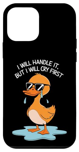 Lustige Ente Weint Sarkastisch Tier Hülle für iPhone 12 mini Lustige Ente Weint Sarkastisch Tier Hülle für iPhone 12 mini von Humor Geschenk Emotional Frauen Männer