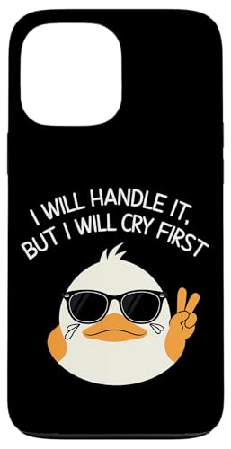 Lustige Ente Weint Sarkastisch Tier Hülle für iPhone 13 Pro Max Lustige Ente Weint Sarkastisch Tier Hülle für iPhone 13 Pro Max von Humor Geschenk Emotional Frauen Männer