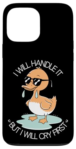Lustige Ente Weint Sarkastisch Tier Hülle für iPhone 13 Pro Max Lustige Ente Weint Sarkastisch Tier Hülle für iPhone 13 Pro Max von Humor Geschenk Emotional Frauen Männer