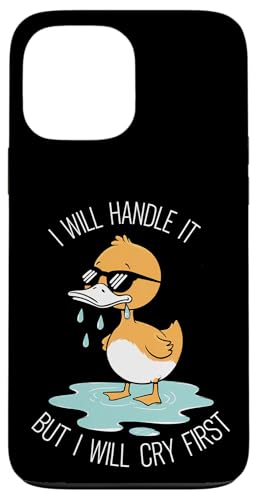 Lustige Ente Weint Sarkastisch Tier Hülle für iPhone 13 Pro Max Lustige Ente Weint Sarkastisch Tier Hülle für iPhone 13 Pro Max von Humor Geschenk Emotional Frauen Männer