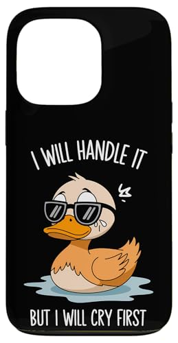 Lustige Ente Weint Sarkastisch Tier Hülle für iPhone 13 Pro Lustige Ente Weint Sarkastisch Tier Hülle für iPhone 13 Pro von Humor Geschenk Emotional Frauen Männer