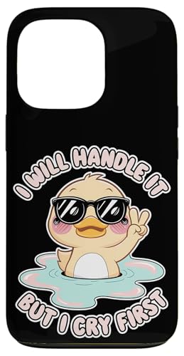 Lustige Ente Weint Sarkastisch Tier Hülle für iPhone 13 Pro Lustige Ente Weint Sarkastisch Tier Hülle für iPhone 13 Pro von Humor Geschenk Emotional Frauen Männer