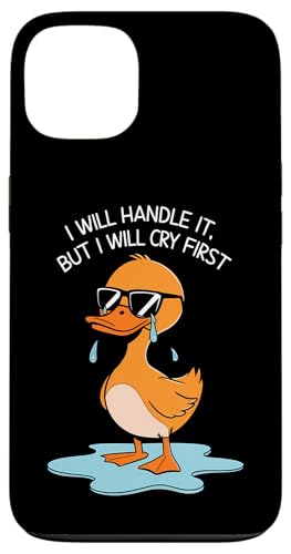 Lustige Ente Weint Sarkastisch Tier Hülle für iPhone 13 Lustige Ente Weint Sarkastisch Tier Hülle für iPhone 13 von Humor Geschenk Emotional Frauen Männer