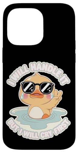 Lustige Ente Weint Sarkastisch Tier Hülle für iPhone 14 Pro Max Lustige Ente Weint Sarkastisch Tier Hülle für iPhone 14 Pro Max von Humor Geschenk Emotional Frauen Männer
