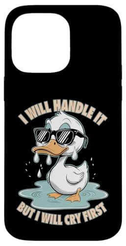 Lustige Ente Weint Sarkastisch Tier Hülle für iPhone 14 Pro Max Lustige Ente Weint Sarkastisch Tier Hülle für iPhone 14 Pro Max von Humor Geschenk Emotional Frauen Männer