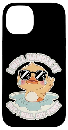 Lustige Ente Weint Sarkastisch Tier Hülle für iPhone 14 Lustige Ente Weint Sarkastisch Tier Hülle für iPhone 14 von Humor Geschenk Emotional Frauen Männer