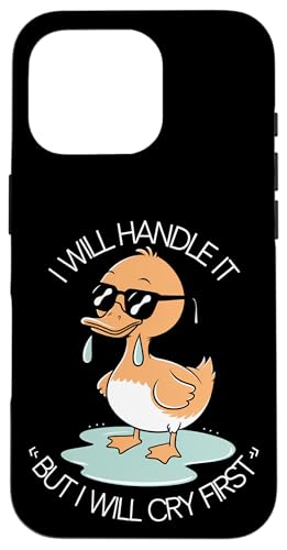 Lustige Ente Weint Sarkastisch Tier Hülle für iPhone 16 Pro Lustige Ente Weint Sarkastisch Tier Hülle für iPhone 16 Pro von Humor Geschenk Emotional Frauen Männer