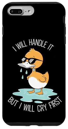 Lustige Ente Weint Sarkastisch Tier Hülle für iPhone 7 Plus/8 Plus Lustige Ente Weint Sarkastisch Tier Hülle für iPhone 7 Plus/8 Plus von Humor Geschenk Emotional Frauen Männer
